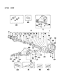 Chrysler Conquest Wheel Stud Diagram - MF201572