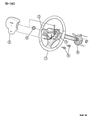 1997 Jeep Grand Cherokee Air Bag Diagram - 4856623