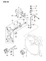 Chrysler Clutch Fork Diagram - MD719602
