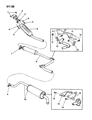 Dodge Lancer Tail Pipe Diagram - 4427206
