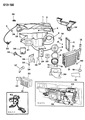 Dodge Shadow Blower Motor Resistor Diagram - 4462841