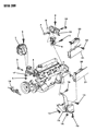 Chrysler New Yorker Engine Mount Diagram - 4471390