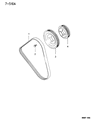 1996 Chrysler Sebring Drive Belt Diagram - Q4040385