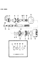 Dodge W350 Transfer Case Output Shaft Snap Ring Diagram - 6030404