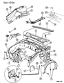 1990 Chrysler LeBaron Wheelhouse Diagram - 4386326
