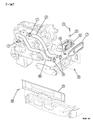1996 Jeep Cherokee Air Intake Coupling Diagram - 52079497
