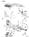 Jeep Grand Wagoneer Muffler Diagram - E0054079