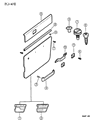 1994 Jeep Wrangler Door Handle Diagram - 5AE50LG8