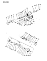 Dodge Durango Power Steering Gear Seal Diagram - 3893559