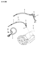 Jeep Comanche Accelerator Cable Diagram - 83503741