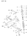 Dodge Colt Control Arm Bushing Diagram - MR102012