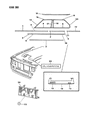Dodge Omni Door Moldings Diagram - 4293624
