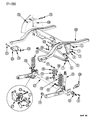 Chrysler Track Bar Diagram - 4882822