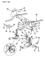 Chrysler Executive Sedan Shock Absorber Diagram - G0089632