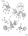 Chrysler Grand Voyager Power Steering Pump Diagram - 4684156