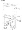 Jeep Wrangler Brake Caliper Bracket Diagram - 55016410