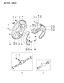 1994 Dodge Colt Brake Bleeder Screw Diagram - MB618298