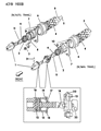 Dodge D150 Intermediate Shaft Diagram - 4115148