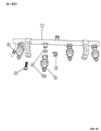 1995 Dodge Neon Fuel Rail Diagram - 4762614
