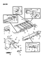 1991 Dodge Ram Wagon Parking Brake Cable Diagram - 4485114