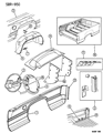 1997 Dodge Ram 3500 Fuel Filler Housing Diagram - 52018379
