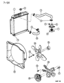 Dodge Ram Wagon Engine Cooling Fan Diagram - 52028743