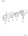 1999 Dodge Neon Power Steering Pump Diagram - R4626897