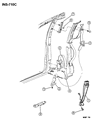 1999 Dodge Caravan Seat Belt Diagram - JL72SJK