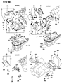 Chrysler Conquest Timing Cover Diagram - MD006668