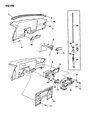 1989 Chrysler New Yorker Antenna Cable Diagram - 4469152