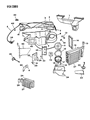 Dodge Shadow Blower Motor Resistor Diagram - 4462263