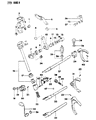 Dodge Colt Back Up Light Switch Diagram - MD730979