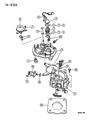 Jeep Comanche Throttle Body Gasket Diagram - 53007543