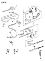 Jeep Comanche Parking Brake Cable Diagram - 52000861