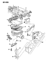 Dodge Intrepid Throttle Body Gasket Diagram - 4300071