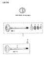 Jeep Comanche Axle Shaft Diagram - 5252948