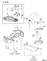 Chrysler Side Marker Light Diagram - MB882124
