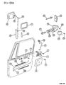 Jeep Wrangler Door Latch Assembly Diagram - 55074948