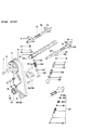 Chrysler Conquest Timing Belt Tensioner Diagram - MD011536