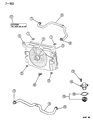Dodge Caravan Radiator Hose Diagram - 4682041