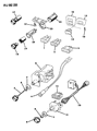 1984 Jeep Wrangler Windshield Wiper Diagram - J5460089