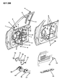 Chrysler New Yorker Window Motor Diagram - R4675180