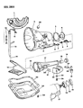 Jeep J20 Oil Pan Gasket Diagram - 2464324