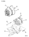 Dodge W350 Alternator Diagram - 53008647