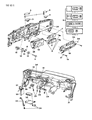 1987 Dodge Charger Tachometer Diagram - 4051977