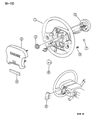 Dodge Dakota Clock Spring Diagram - 56007626