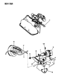 1993 Dodge W250 Cruise Control Servo Diagram - 53008012