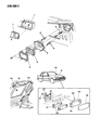 1994 Dodge Shadow Side Marker Light Diagram - 4328698