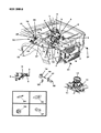 1987 Dodge Dakota A/C Hose Diagram - 4217025