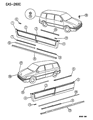 1994 Dodge Caravan Emblem Diagram - 4576119